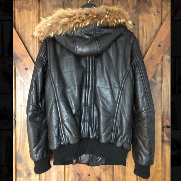 Rudsak Leather Jacket - Picture 2 of 2